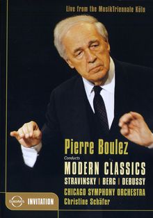 Pierre Boulez dirigiert, DVD