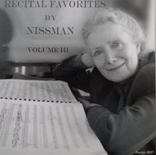 Barbara Nissman - Recital Favorites Vol.3, CD