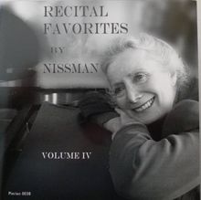 Barbara Nissman - Recital Favorites Vol.4, CD