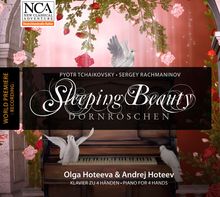 Peter Iljitsch Tschaikowsky (1840-1893): Dornröschen für Klavier 4-händig (arr. von Rachmaninoff), CD