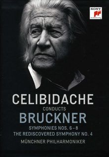 Sergiu Celibidache conducts Bruckner, 3 DVDs