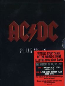 AC/DC: Plug Me In (Digipack), 2 DVDs