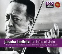 Jascha Heifetz - The Infernal Violin, 3 CDs