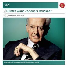 Anton Bruckner (1824-1896): Symphonien Nr.1-9, 9 CDs