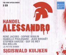 Georg Friedrich Händel (1685-1759): Alessandro, 3 CDs