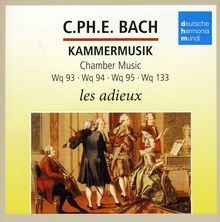 Carl Philipp Emanuel Bach (1714-1788): Flötenquartette Wq.93-95, CD