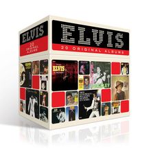Elvis Presley: 20 Original Albums (The Perfect Elvis Presley Collection) (Original Cover), 20 CDs