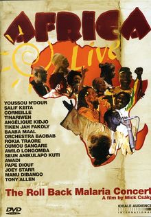 Africa Live - The Roll Back Malaria Concert, DVD