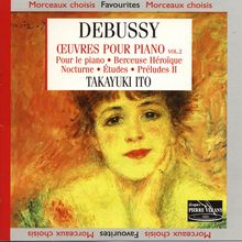 Claude Debussy (1862-1918): Klavierwerke Vol.2, CD