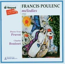 Francis Poulenc (1899-1963): Lieder, CD