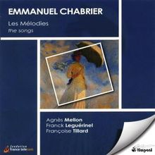 Emanuel Chabrier (1841-1894): Lieder, CD