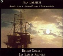 Jean-Baptiste Barriere (1707-1747): 6 Sonaten f.Cello & Bc, CD