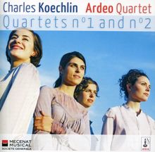 Charles Koechlin (1867-1950): Streichquartette Nr.1 & 2 (opp.51 & 57), CD