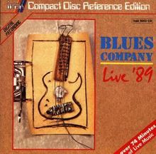 Blues Company: Live 89, CD