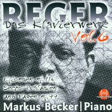 Max Reger (1873-1916): Das Klavierwerk Vol. 6, CD