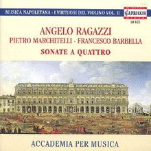 Angelo Ragazzi (1680-1750): Sonate a quattro Nr.4-9, CD