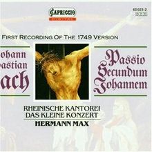 Johann Sebastian Bach (1685-1750): Johannes-Passion BWV 245, 2 CDs