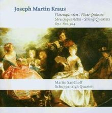 Josef Martin Kraus (1756-1792): Streichquartette op.1 Nr.3 & 4, CD