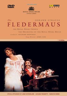Johann Strauss II (1825-1899): Die Fledermaus (in engl.Spr.), 2 DVDs