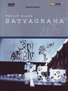 Philip Glass (geb. 1937): Satyagraha (Oper in 3 Akten), DVD
