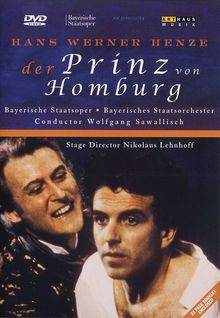 Hans Werner Henze (1926-2012): Der Prinz von Homburg, DVD