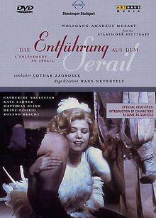 Wolfgang Amadeus Mozart (1756-1791): Die Entführung aus dem Serail, DVD
