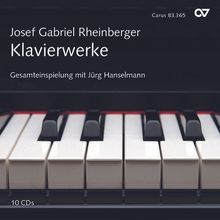 Joseph Rheinberger (1839-1901): Das Klavierwerk, 10 CDs