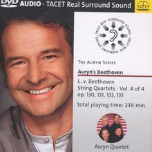 Ludwig van Beethoven (1770-1827): Sämtliche Streichquartette Vol.4, 2 DVD-Audios