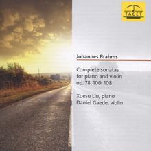 Johannes Brahms (1833-1897): Sonaten für Violine & Klavier Nr.1-3, CD