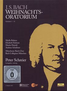 Johann Sebastian Bach (1685-1750): Weihnachtsoratorium BWV 248, 2 DVDs