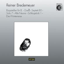 Reiner Bredemeyer (geb. 1929): Die Winterreise, CD