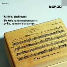 Karlheinz Stockhausen (1928-2007): Tierkreis, CD