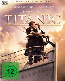 Titanic (1997) (2D & 3D Blu-ray), 4 Blu-ray Discs