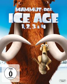 Ice Age 1-4 (Blu-ray), 4 Blu-ray Discs