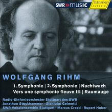 Wolfgang Rihm (geb. 1952): Symphonien Nr.1 & 2, CD