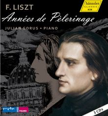 Franz Liszt (1811-1886): Annees de Pelerinage (Ges.-Aufn.), 3 CDs