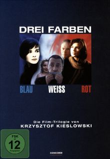 Drei Farben: Blau / Weiss / Rot (Die Trilogie), 3 DVDs