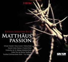 Johann Sebastian Bach (1685-1750): Matthäus-Passion BWV 244, 3 CDs