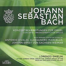 Johann Sebastian Bach (1685-1750): Orgelkonzerte BWV 592-594,596,974,978, CD
