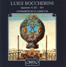 Luigi Boccherini (1743-1805): Bläserquartette G.262 & 263, CD