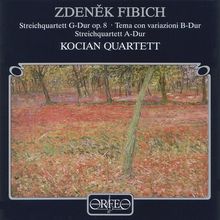 Zdenek Fibich (1850-1900): Streichquartette Nr.1 & 2 in A & G, CD