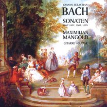 Johann Sebastian Bach (1685-1750): Sonaten BWV 1001,1003,1005 für Gitarre, CD