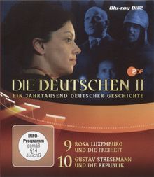 Die Deutschen II Teil 9+10: R. Luxemburg / stresemann (BR), Blu-ray Disc