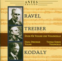 Maurice Ravel (1875-1937): Sonate für Violine & Cello, CD
