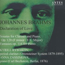 Johannes Brahms (1833-1897): Sonaten für Klarinette & Klavier op.120 Nr.1 & 2, CD