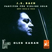 Johann Sebastian Bach (1685-1750): Partiten für Violine BWV 1002 & 1004, CD