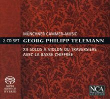 Georg Philipp Telemann (1681-1767): 12 Soli (Sonaten) für Violine oder Flöte & Bc, 2 SACDs