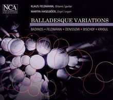 Balladesque Variations - Musik für Gitarre & Orgel, CD