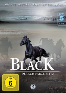 Black, der schwarze Blitz Box 5, 4 DVDs