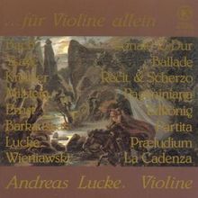 Andreas Lucke - Für Violine allein, CD